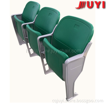 BLM-4651 UV stadium chair UV plastic chairs fabric vip seating blow molded plastic seating spring mechanism plastic stadium seat